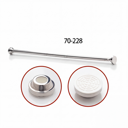 🔧 50 % DE RÉDUCTION EN CE MOMENT ! 📏 Tringle réglable sans perçage – Montage sans outils, fixation solide et polyvalente – Crée instantanément un espace de rangement partout et à tout moment 🏠