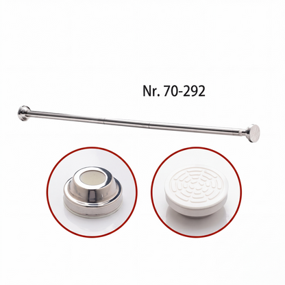 🔧 50 % DE RÉDUCTION EN CE MOMENT ! 📏 Tringle réglable sans perçage – Montage sans outils, fixation solide et polyvalente – Crée instantanément un espace de rangement partout et à tout moment 🏠