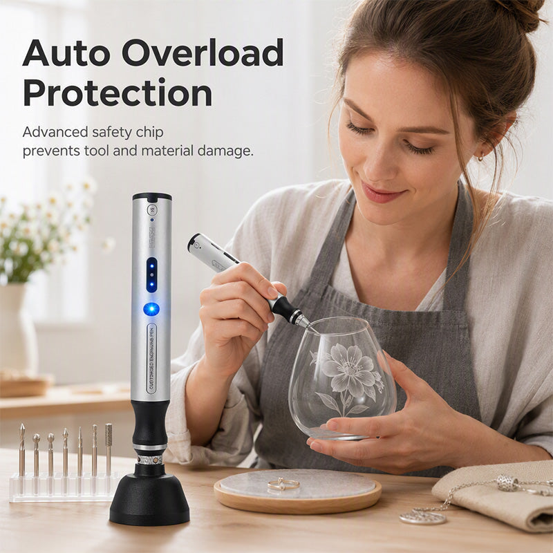⏳Offre spéciale à durée limitée⏰Mini stylo graveur électrique sans fil – Outil de gravure de précision portable