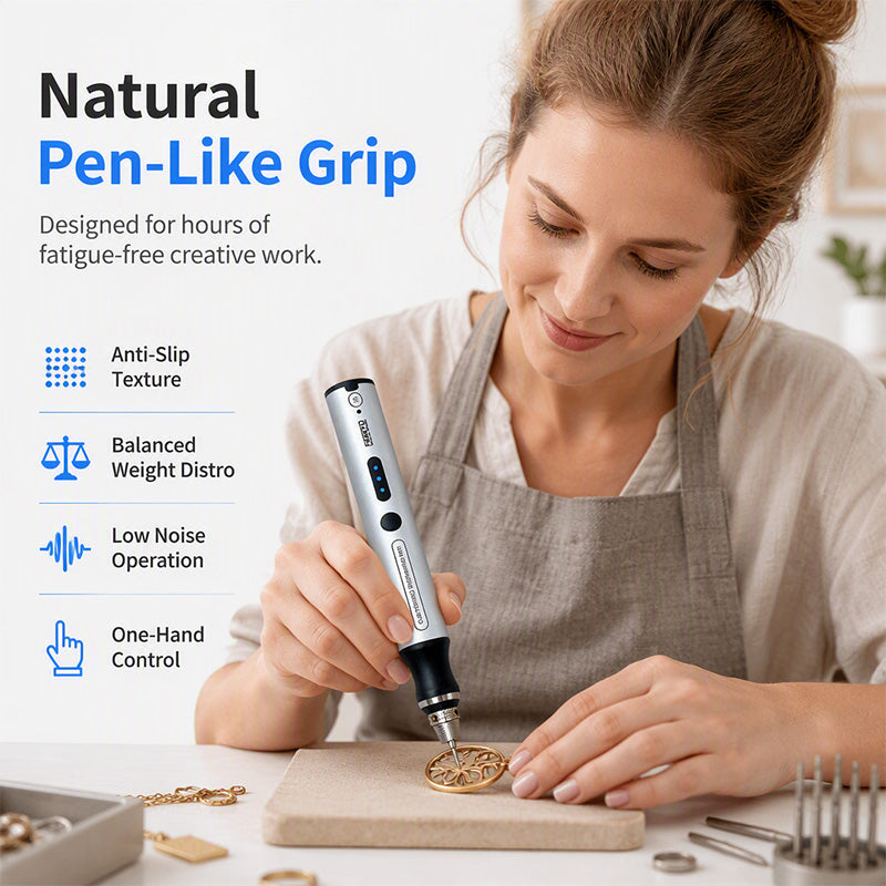 ⏳Offre spéciale à durée limitée⏰Mini stylo graveur électrique sans fil – Outil de gravure de précision portable