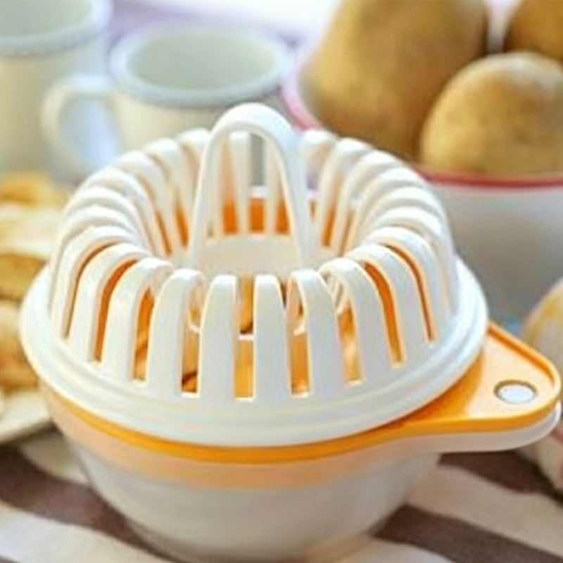Machine à chips de pommes de terre à faire soi-même pour micro-ondes avec ensemble de bols à trancher