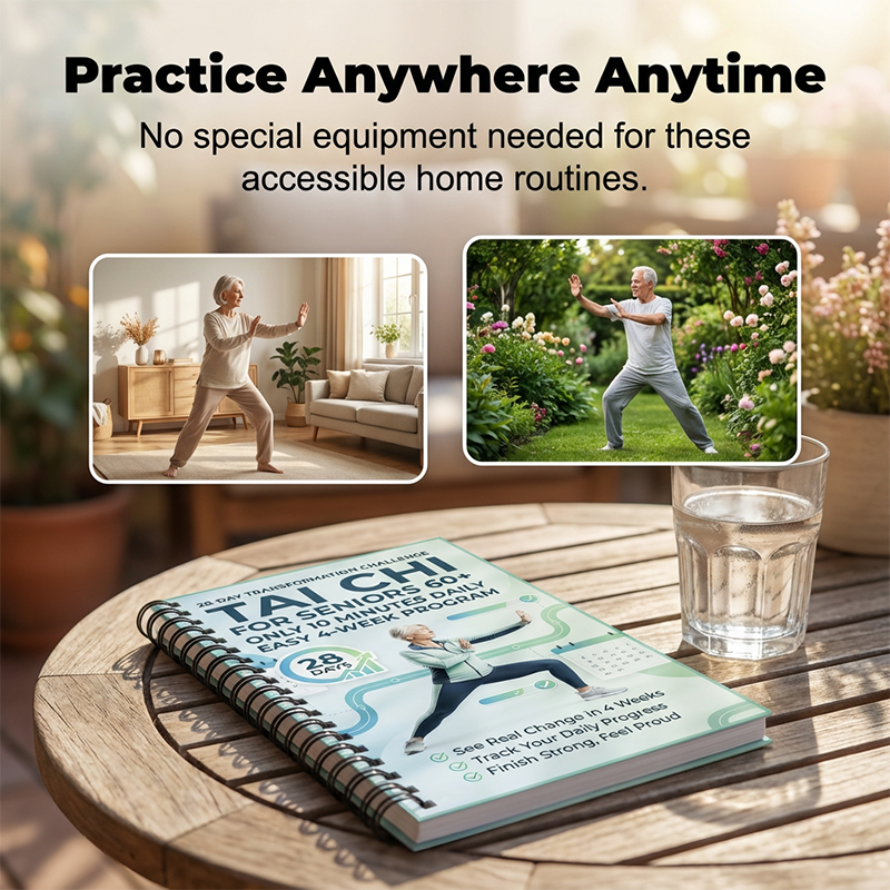 🧘☯️ Livre « 28 jours de tai-chi » – Un programme progressif pour débutants, apaise le stress, améliore l’équilibre et le sommeil, la routine bien-être à adopter chez soi 🌿📖