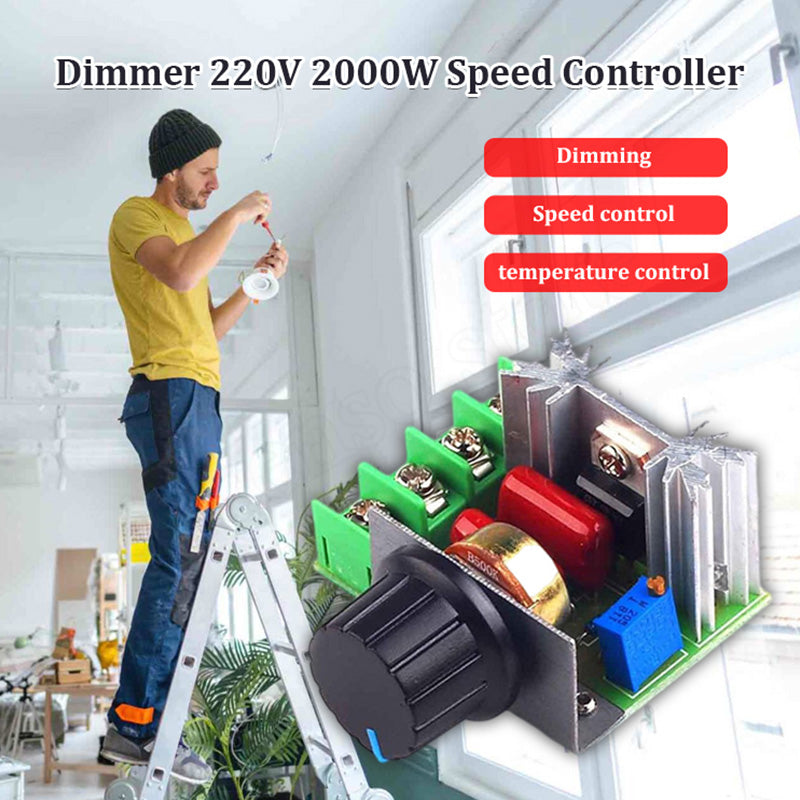 🏆 50% DE RÉDUCTION ! ⚡ Régulateur de tension CA 2000 🛡️ Protection contre les surtensions, stable pour vos appareils🏠