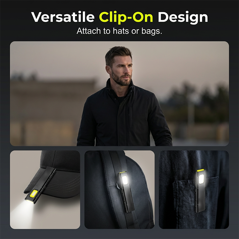 🏆 Dernier Jour Prix Spécial 16.99€ ! 🔥Deux achetés un offert🎁Lampe de travail magnétique mains libres