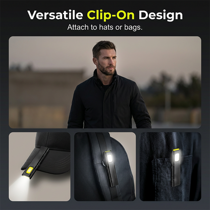 🏆 Dernier Jour Prix Spécial 16.99€ ! 🔥Deux achetés un offert🎁Lampe de travail magnétique mains libres