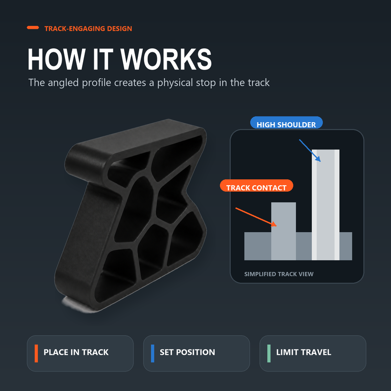 Butée de porte Secure Track