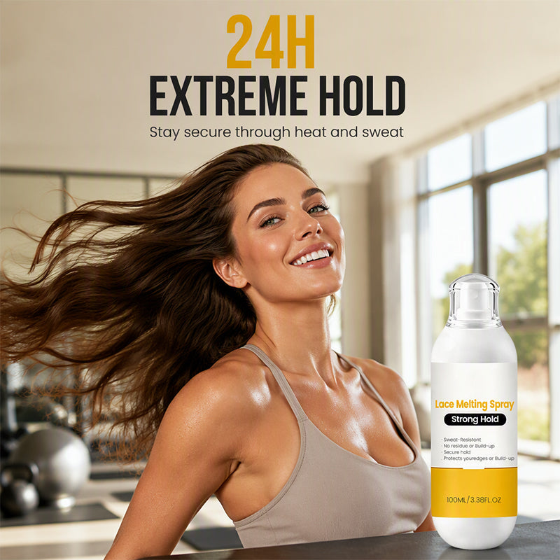 🏆 Offre à durée limitée ! 🔥 2 achetés,1 offert 🎁 Laque pour cheveux en dentelle ultra-forte