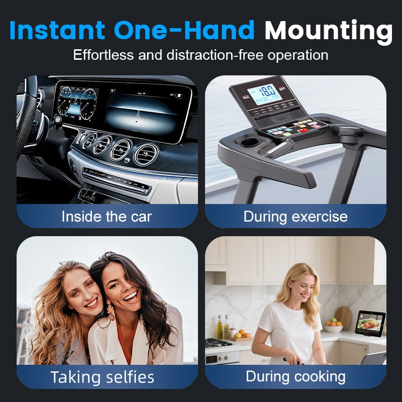 🚗 50% DE RÉDUCTION ! 🧲 Support Voiture Magnétique Réglable avec Base à Ventouse – Aimants N55 Puissants, Rotation 1080° & Fixation Instantanée – Compatible Universel avec Tous les Smartphones 📱