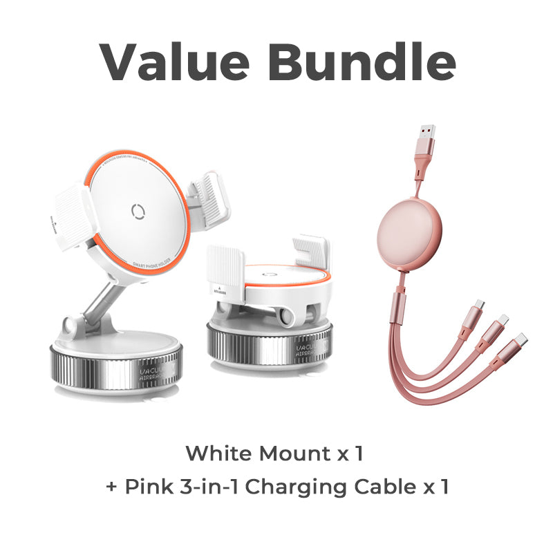 🚗 50% DE RÉDUCTION ! 🧲 Support Voiture Magnétique Réglable avec Base à Ventouse – Aimants N55 Puissants, Rotation 1080° & Fixation Instantanée – Compatible Universel avec Tous les Smartphones 📱