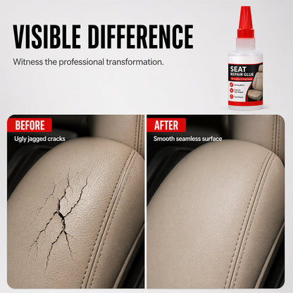 🔥 50% DE RÉDUCTION ! ✨Colle de réparation pour cuir de siège auto à séchage rapide