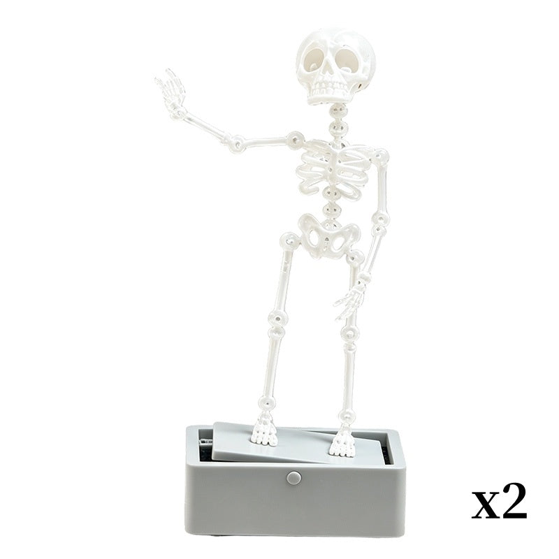 ⏳🔥50 % DE RÉDUCTION POUR UNE DURÉE LIMITÉE ! ⏰💧Bubbler pour aquarium « Squelette dansant »💀