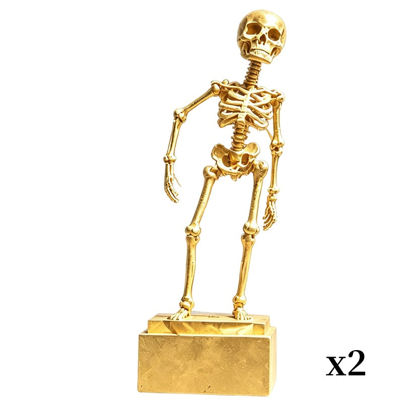 ⏳🔥50 % DE RÉDUCTION POUR UNE DURÉE LIMITÉE ! ⏰💧Bubbler pour aquarium « Squelette dansant »💀