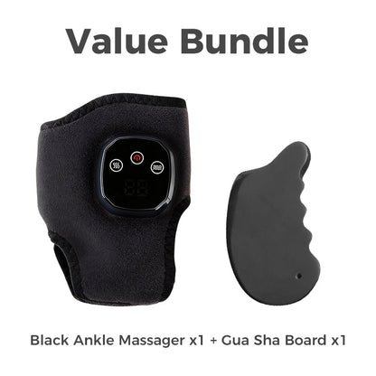 Appareil de massage portable pour la cheville avec fonction chaleur et vibration