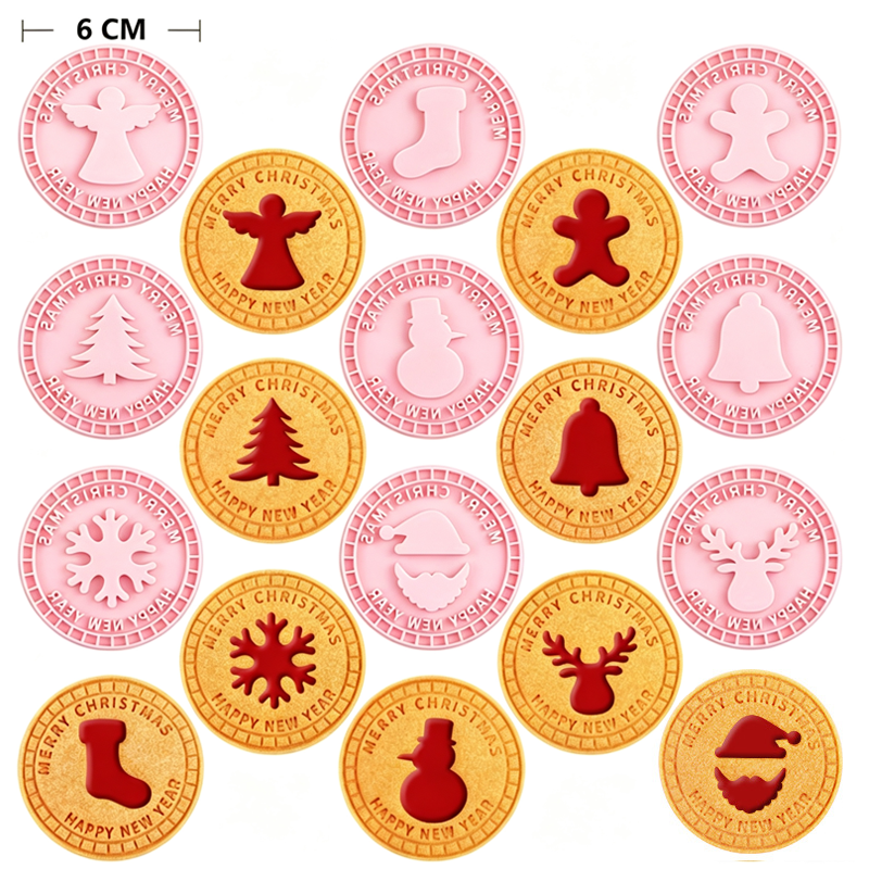 🏆 57 % DE RÉDUCTION EN CE MOMENT ! ✨Ensemble de moules à biscuits de Noël festifs