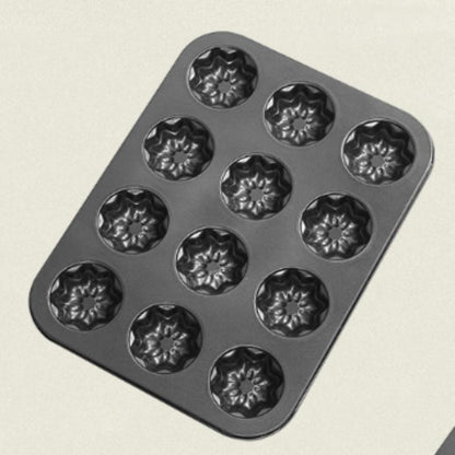 Mini-moule à gâteau Bundt antiadhésif à plusieurs cavités