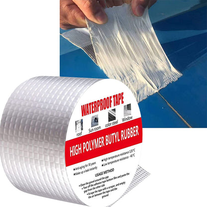 💧🛡️ Bande d'Étanchéité Butyle en Aluminium – Colmatage Immédiat, Étanche et Résistant aux Intempéries