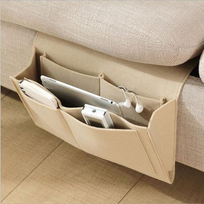 Rangez votre table de chevet en un clin d'œil ! Rangement coulissant sans outil