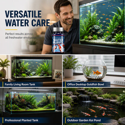 Comprimés professionnels pour la purification de l'eau d'aquarium