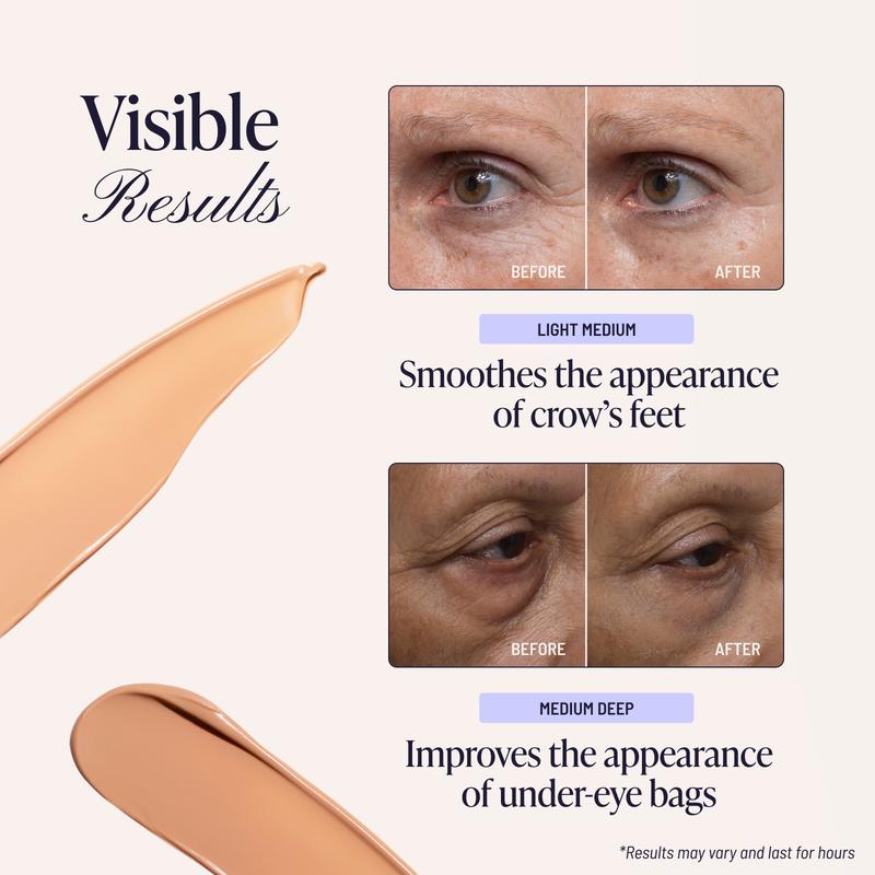 💰 Économies exceptionnelles - 50 % DE RÉDUCTION 🔥 Kit de maquillage pour les yeux « 60 secondes » – Gel teinté raffermissant pour les poches et les cernes