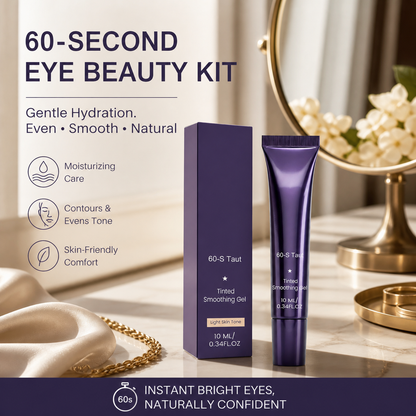 💰 Économies exceptionnelles - 50 % DE RÉDUCTION 🔥 Kit de maquillage pour les yeux « 60 secondes » – Gel teinté raffermissant pour les poches et les cernes