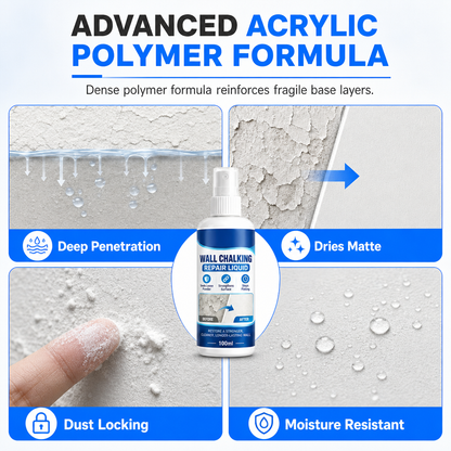 🧱 50 % DE RÉDUCTION MAINTENANT ! Spray durcisseur pour murs et enduits en formule pénétrante – Fixation et protection 2 en 1, pour stabiliser les surfaces, éviter l'effritement et préparer avant peinture