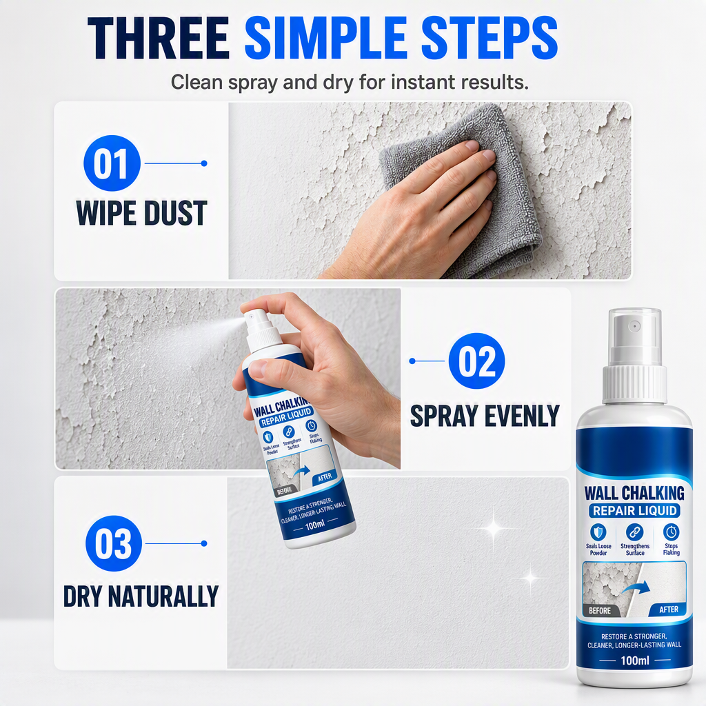 🧱 50 % DE RÉDUCTION MAINTENANT ! Spray durcisseur pour murs et enduits en formule pénétrante – Fixation et protection 2 en 1, pour stabiliser les surfaces, éviter l'effritement et préparer avant peinture