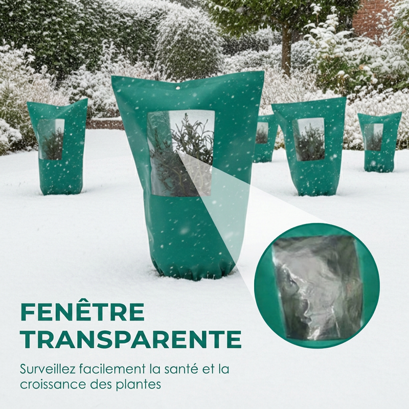 50% de Réduction – Housse Hivernage Plantes Anti-Gel