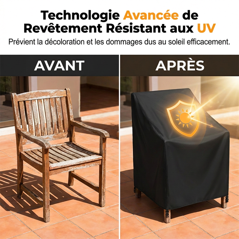 ☀️ 50 % DE RÉDUCTION EN CE MOMENT ! 🛡️Housse extérieure anti-poussière et résistante à l'eau