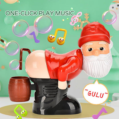 🎁 Nouveautés 2026 : 50 % de réduction 💥 Machine à bulles de Noël « Père Noël » – Génération automatique de bulles d’un simple clic, musique joyeuse et lumières clignotantes – Adorable jouet de Noël pour les enfants et pour s’amuser en famille 🎄