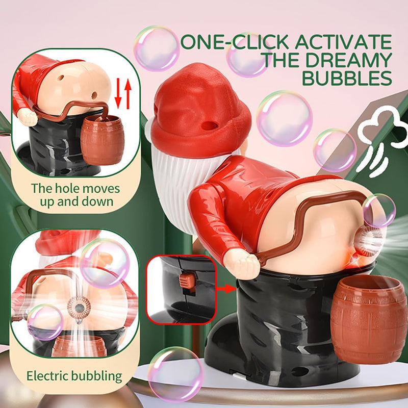 🎁 Nouveautés 2026 : 50 % de réduction 💥 Machine à bulles de Noël « Père Noël » – Génération automatique de bulles d’un simple clic, musique joyeuse et lumières clignotantes – Adorable jouet de Noël pour les enfants et pour s’amuser en famille 🎄