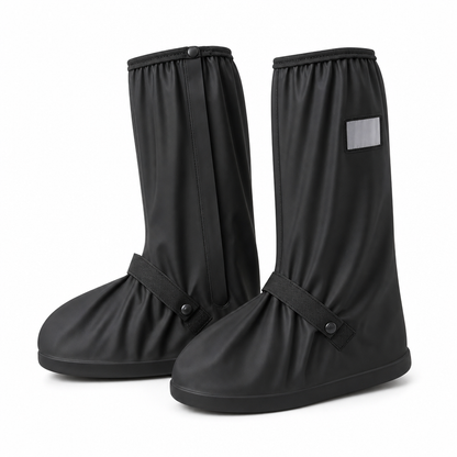 🔥PROMO FLASH -50%👢Couvre-chaussures silicone haute tige, imperméable, garde les pieds au sec sous la pluie🌧️
