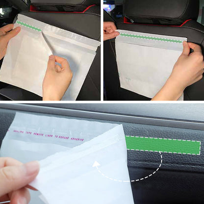 🚗🗑️ Sacs de Nettoyage Auto Autoportants & Auto-Adhésifs – Sans Résidus, Multiusages, Imperméables | Lot de 20 pcs 🌿✅