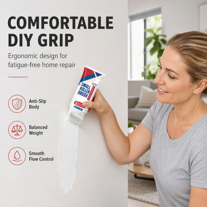 🔥PROMO 60% ! Pâte de réparation murale imperméable 🧱 Avec rouleau intégré, réparation facile sans outils supplémentaires ✨🖌️