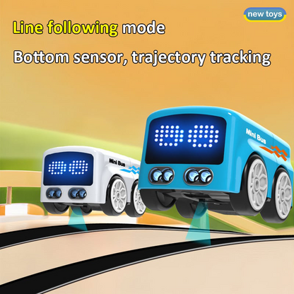 Mini-bus télécommandé intelligent avec affichage LED