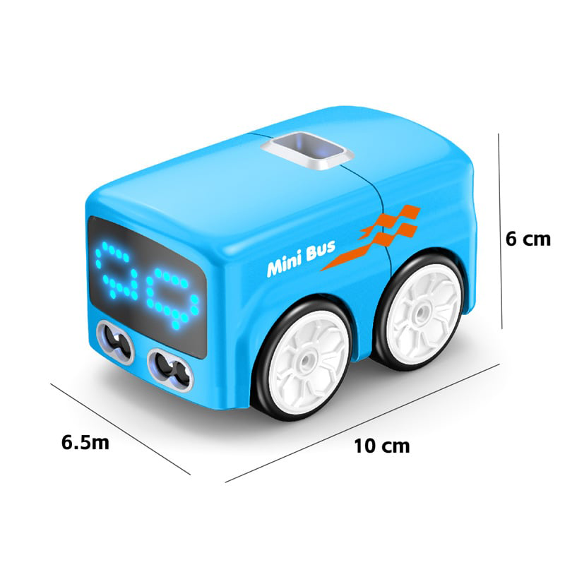 Mini-bus télécommandé intelligent avec affichage LED