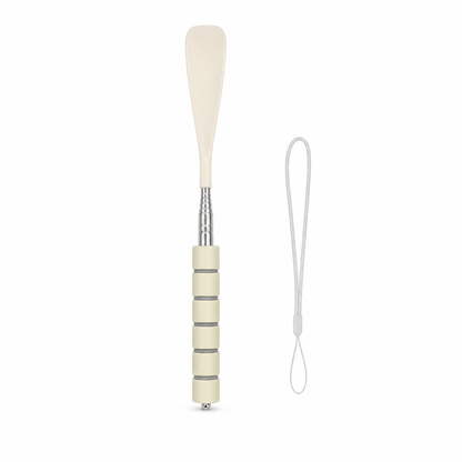 👟 50% DE RÉDUCTION! 🦯 Chausse-pied télescopique – Inox, long manche & pratique ✨