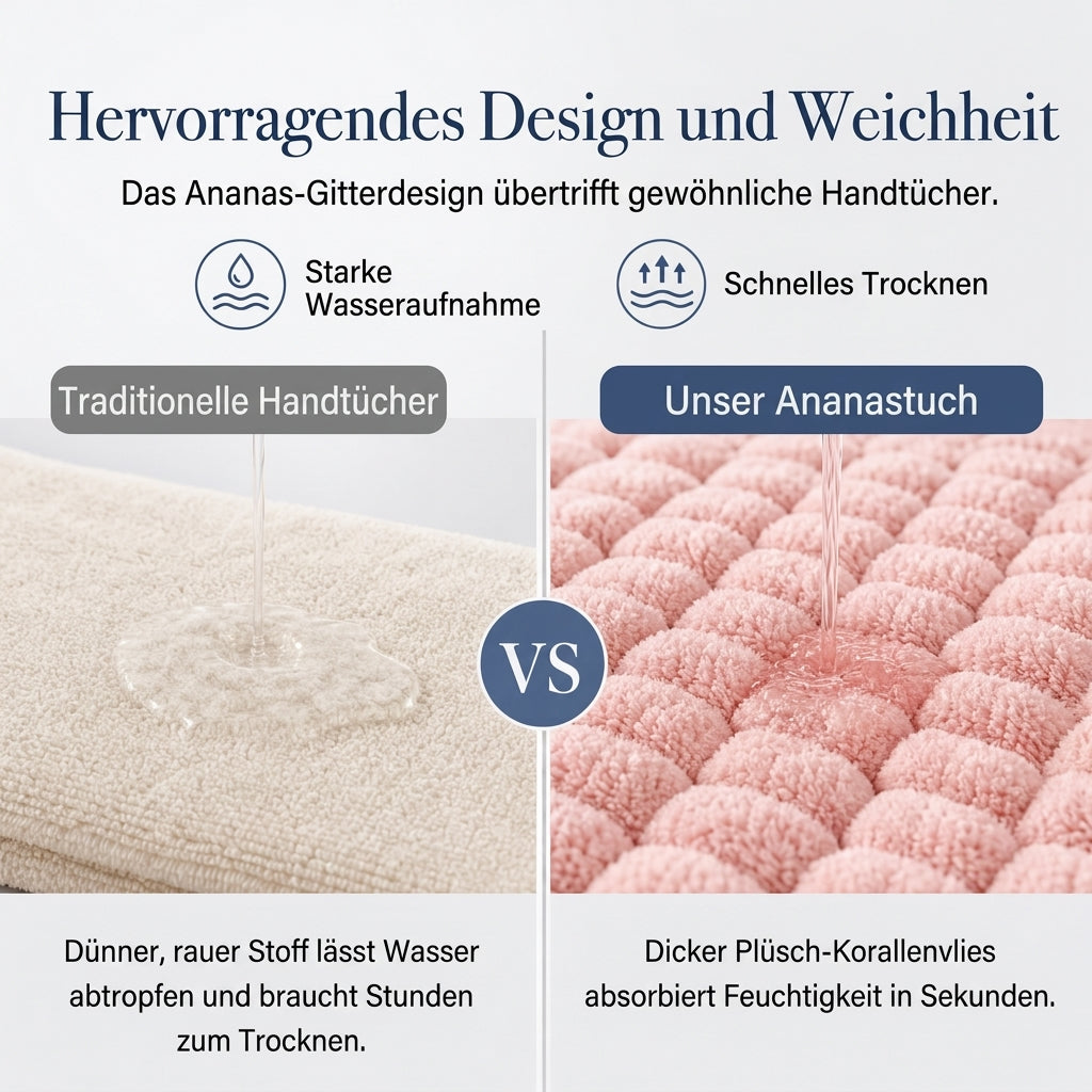 ✨ 50 % DE RÉDUCTION EN CE MOMENT ! !✨ Serviette en polaire couleur corail pour femmes