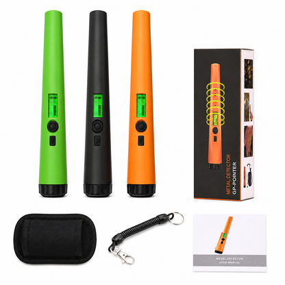 🔎 Détecteur de métaux portable haute sensibilité IP68 – Idéal pour la plage, le jardin et la recherche ✨