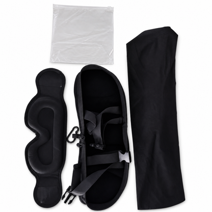 ✈️💤 Kit de Sommeil Suspendu pour Avion & Voyage – Maintien Cervical Anti-Affaissement, Masque 3D 100% Occultant & Repose-Bras Confort ✨