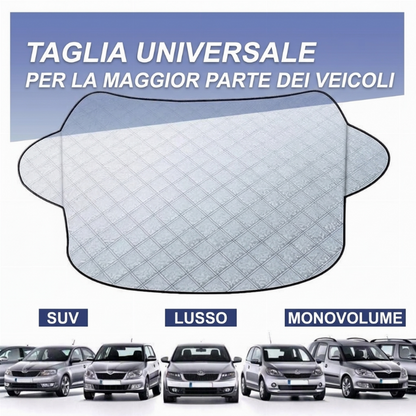 🚗☀️❄️ Protection du pare-brise contre le soleil et la neige – Universelle, qualité haut de gamme ✨