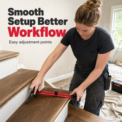 📐 50 % DE RÉDUCTION EN CE MOMENT ! 🔧 Kit d'outils multifonctions pour le marquage du bois – Mesurer, bloquer et marquer