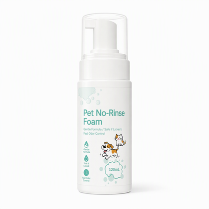 🥳VENTE FLASH 2026 -70% !💞50K+ VENDUS !🐶Rafraîchissez vos animaux instantanément ! Mousse Nettoyante Sans Rinçage et Sans Eau pour Animaux