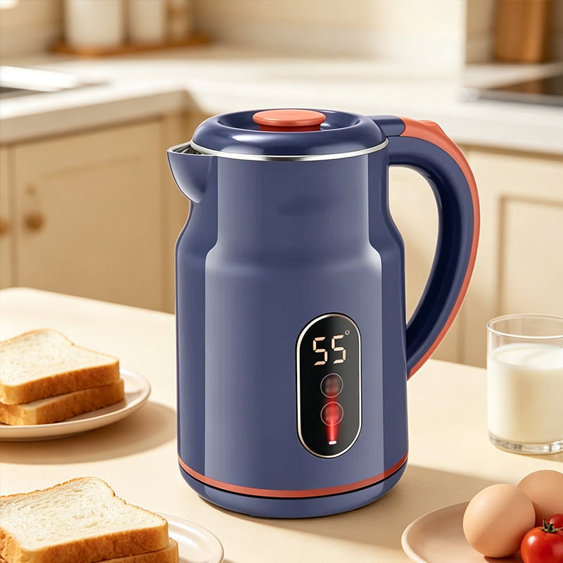 ☕️50 % DE RÉDUCTION♨️Bouilloire électrique avec contrôle intelligent de la température, maintient la température souhaitée💧