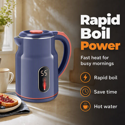 ☕️50 % DE RÉDUCTION♨️Bouilloire électrique avec contrôle intelligent de la température, maintient la température souhaitée💧