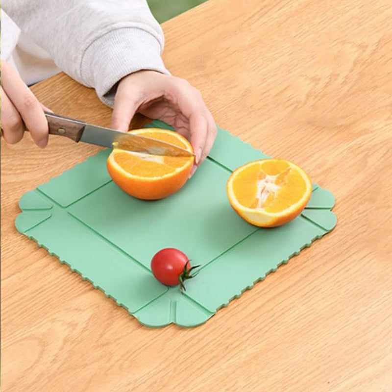 📢📢50 % DE RÉDUCTION !! ⏰Dessous-de-plat magnétique en silicone 🍳🧲 | Dessous-de-plat pliable et petit plateau de cuisine