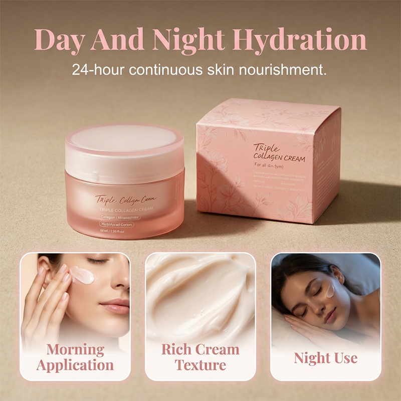 Crème Triple Collagène Fermante & Hydratante