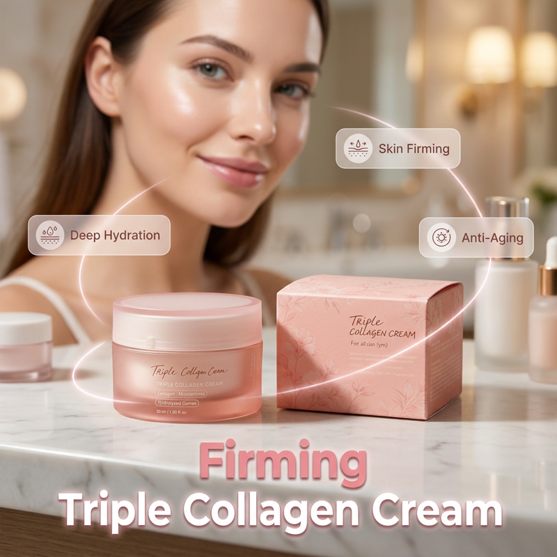 Crème Triple Collagène Fermante & Hydratante