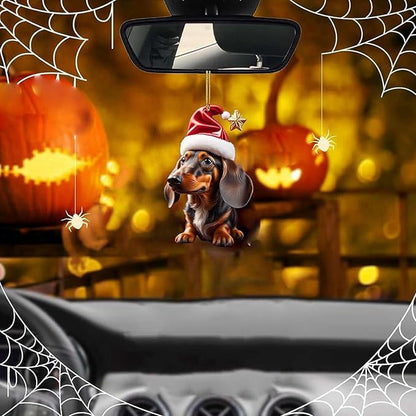 ⏳🔥50 % DE RÉDUCTION POUR UNE DURÉE LIMITÉE ! ⏰🎄 Décorations de sapin de Noël en forme de chiot 🐕🎁