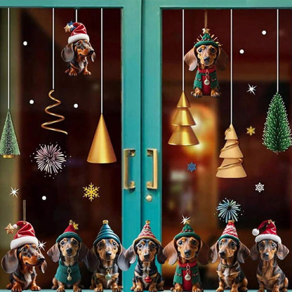 ⏳🔥50 % DE RÉDUCTION POUR UNE DURÉE LIMITÉE ! ⏰🎄 Décorations de sapin de Noël en forme de chiot 🐕🎁
