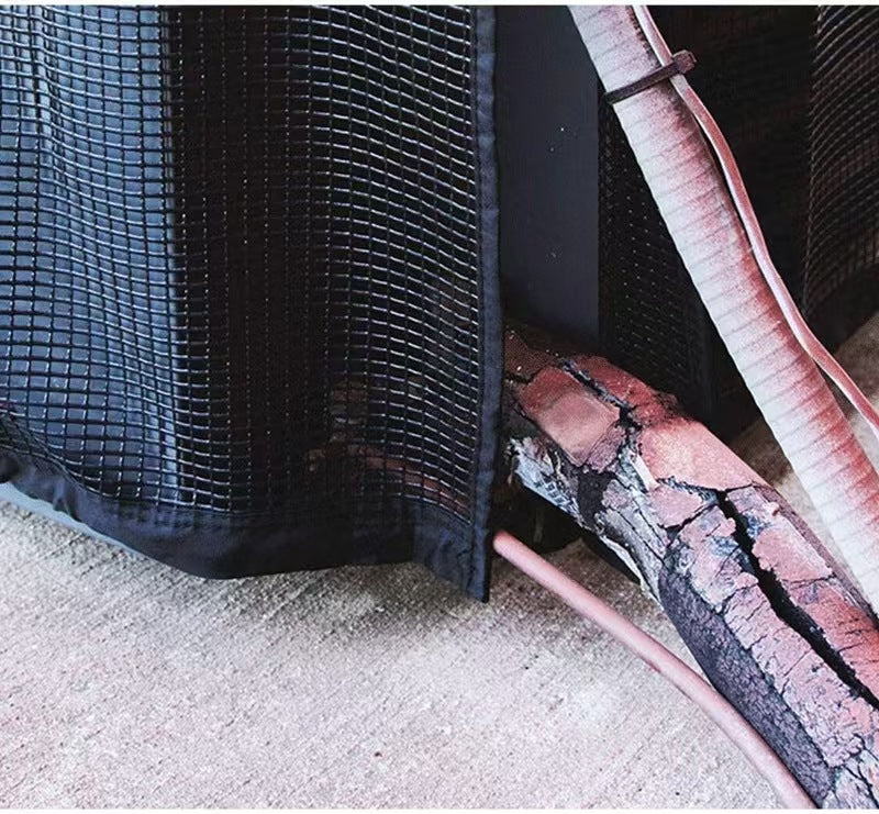 Housse de protection en maille pour climatiseur extérieur